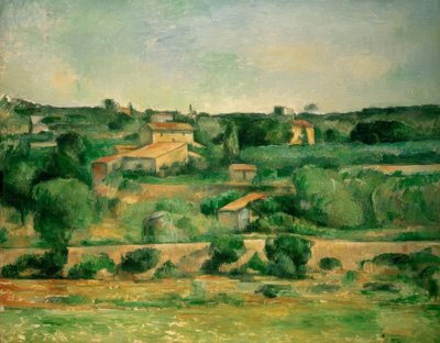 In the Plain of Bellevue by Paul Cézanne
